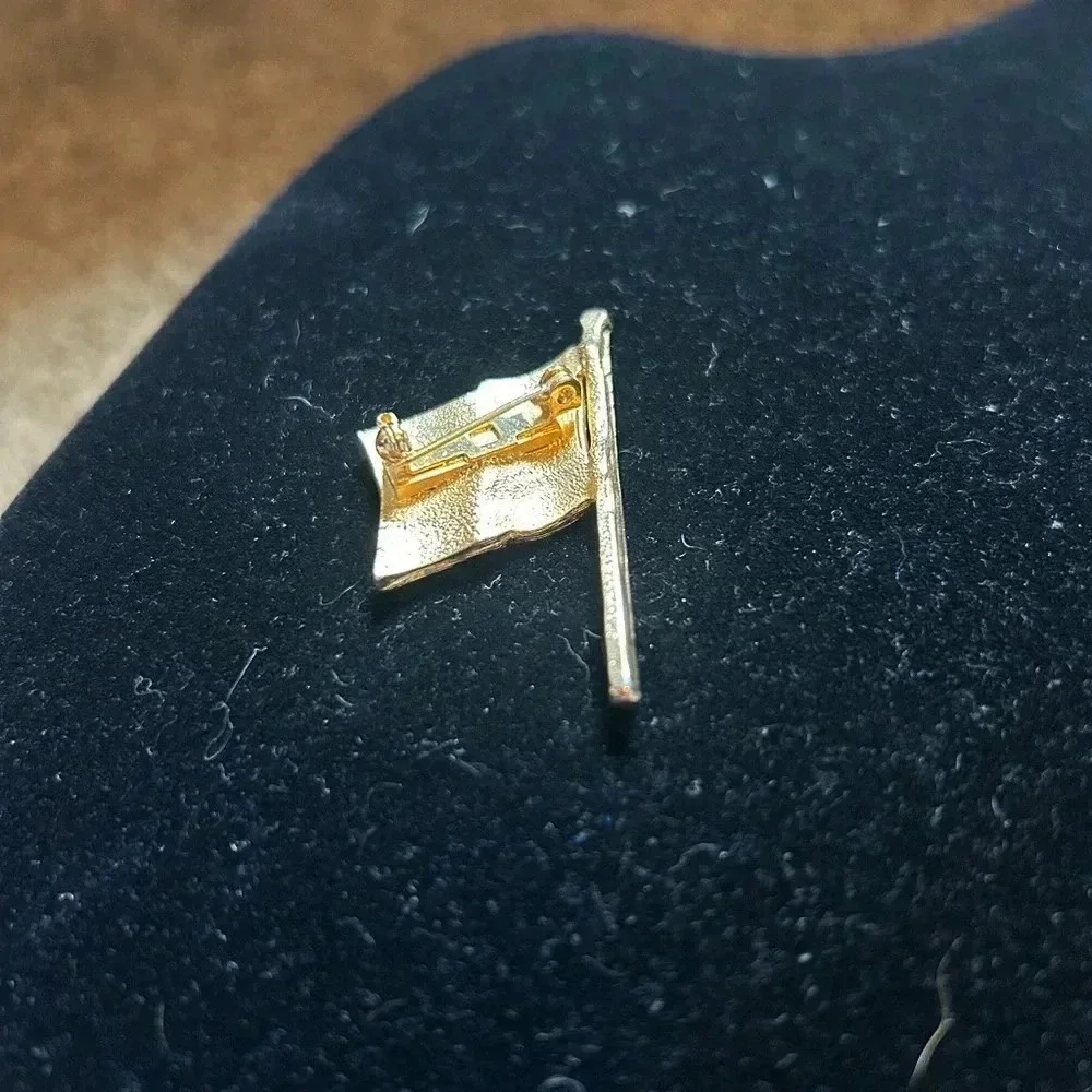 U.S.A. flag‎ brooch